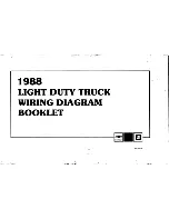 GMC ST 350 1988 Wiring Diagram preview
