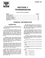 Preview for 2 page of GMC X-7425 1973 Maintenance Manual