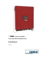 GMDE Powervortex 306KTL User Manual preview