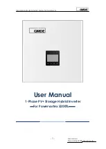 Предварительный просмотр 1 страницы GMDE Powervortex4600TL User Manual