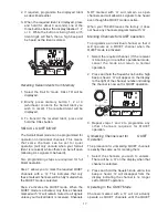 Preview for 17 page of GME Electrophone TX4200 Series Instruction Manual