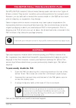 Preview for 25 page of GME AccuSat MT610G PLB Instruction Manual