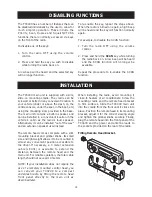 Preview for 18 page of GME Electrophone TX3400 Instruction Manual