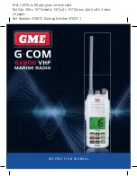 GME G-COM GX800W Instruction Manual preview