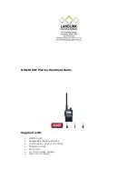 Предварительный просмотр 1 страницы GME GX620 VHF Instruction Manual