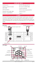 Предварительный просмотр 4 страницы GME GX750 Instruction Manual