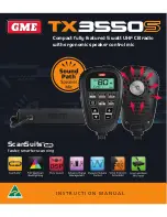 GME TX3550S Instruction Manual preview