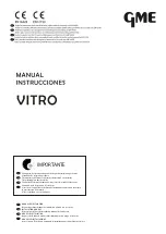 Preview for 1 page of GME VITRO Instruction Manual