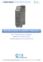 GMI D1031D Instruction & Safety Manual предпросмотр