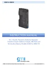 GMI D5031D Instruction Manual preview