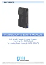 GMI D5037D Instruction & Safety Manual preview