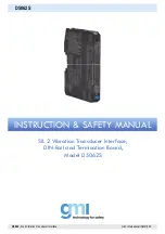 Предварительный просмотр 1 страницы GMI D5062S Instruction & Safety Manual