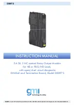 Preview for 1 page of GMI D5097S Instruction Manual