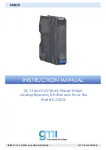 Preview for 1 page of GMI D5263S Instruction Manual