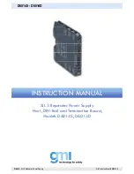 Предварительный просмотр 1 страницы GMI D6014S Instruction Manual