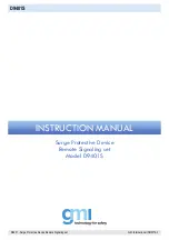 Preview for 1 page of GMI D9401S Instruction Manual