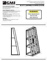 GMI EL-277 Assembly Instructions предпросмотр