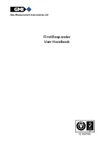 GMI First Responder User Handbook Manual предпросмотр