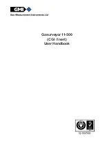 GMI Gasurveyor 11-500 User Handbook Manual preview