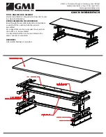 GMI GMCR WORKBENCH Manual предпросмотр