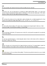 Preview for 4 page of GMI MEGA DETECTION GOLDSTAR 3D SCANNER User Manual