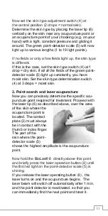 Preview for 31 page of GML BioLas 6 Softlaser Instructions For Use Manual