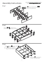 Preview for 5 page of GMP CUB 3 X 3 BLK Assembly Instruction Manual