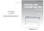 GMP ELECTRO ULTRA LAMITRIM-1800 User Manual preview