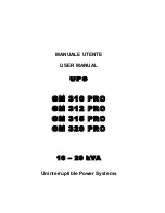 GMP GM 310 PRO User Manual preview