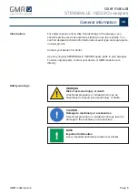 Preview for 6 page of GMR STENSBALLE/NESBO FF/LA User Manual