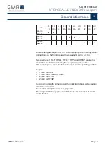 Preview for 9 page of GMR STENSBALLE/NESBO FF/LA User Manual