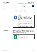 Preview for 21 page of GMR STENSBALLE/NESBO FF/LA User Manual