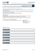 Предварительный просмотр 3 страницы GMR STENSBALLE SC 1000 User Manual