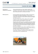 Предварительный просмотр 7 страницы GMR STENSBALLE SC 1000 User Manual