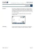 Предварительный просмотр 18 страницы GMR STENSBALLE SC 1000 User Manual