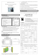 Preview for 2 page of GMT GMTCNT GOP42-150ATE Installation Instruction