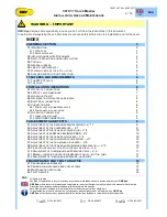 Preview for 2 page of GMV 3010 Installation, Use And Maintenance Manual