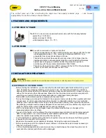 Предварительный просмотр 6 страницы GMV 3010 Installation, Use And Maintenance Manual