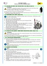 Предварительный просмотр 18 страницы GMV GreenLift 3010 2CH A3 Installation, Use And Maintenance Manual