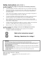 Preview for 2 page of GMW IPP 144-40 GS User Manual