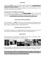 Preview for 3 page of GMW J1 Installation, Use And Maintenance Manual