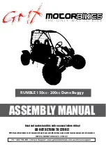 Preview for 1 page of GMX MOTORBIKES Rumble 150cc Assembly Manual