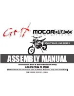 GMX RIDER X Assembly Manual preview