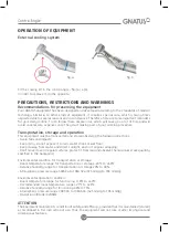 Preview for 12 page of GNATUS COBRA CONTRA ANGLE INTRA 32 CA Owner'S Manual