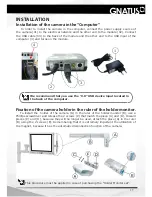 Preview for 17 page of GNATUS In Cam LX Camera Instructions For Use Manual