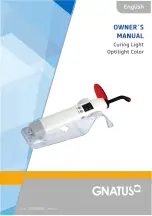 Предварительный просмотр 1 страницы GNATUS Optilight Max Owner'S Manual