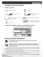 Preview for 19 page of GNATUS Syncrus G3 Owner'S Manual