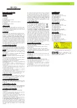 Preview for 2 page of GNC HEAVEN S Installation Operating & Maintenance Manual