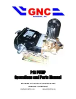 Предварительный просмотр 1 страницы GNC P10 Operation And Parts Manual