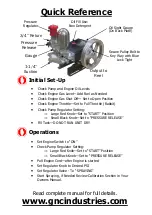 Preview for 12 page of GNC P550 Operation And Parts Manual